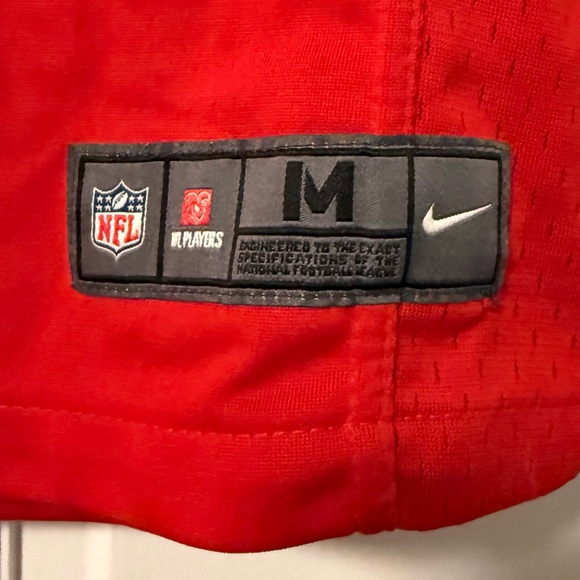 Nike NFL Jameis Winston Bucs Short Sleeve Jersey Red Kids YOUTH M Size 5/6 - Picture 6 of 9